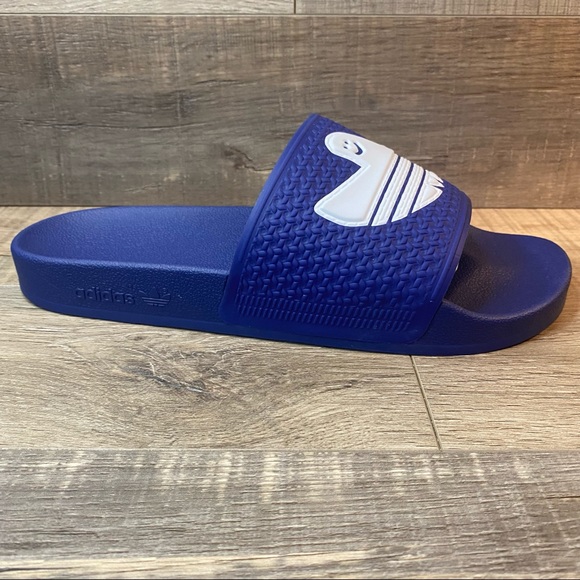 Adidas SHMOOFOIL Slides ‘Victory Blue’ - Picture 6 of 6